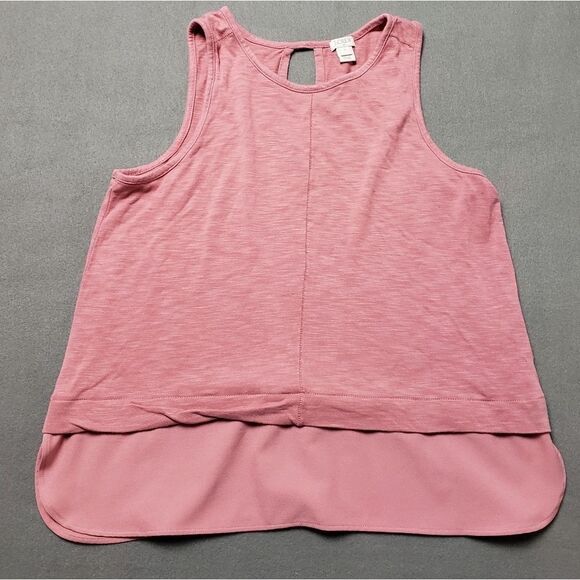 J. Crew Pink Summer Tank Top - Picture 1 of 10